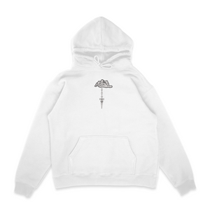 Sweat capuche blanc brode Kurapika Chain Hunter × Hunter