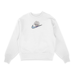 Sweatshirt blanc brode Killua Zoldik Hunter X Hunter