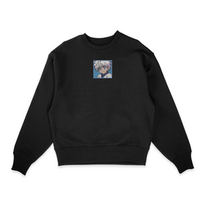Sweatshirt noir brode Killua Zoldik Box Hunter × Hunter
