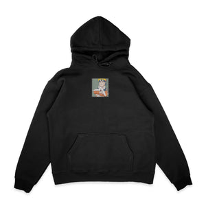 Sweat capuche noir brode Naruto Cat Naruto