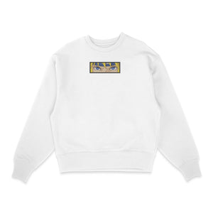 Sweatshirt blanc brode Minato Namikaze Eyes Naruto