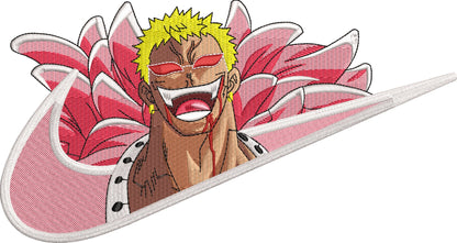 Donquixote Doflamingo | One Piece | Hoodie/Sweat brodé - Sowelldesign