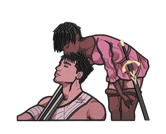 Guts & Casca | Berserk | Hoodie/Sweat brodé - Sowelldesign