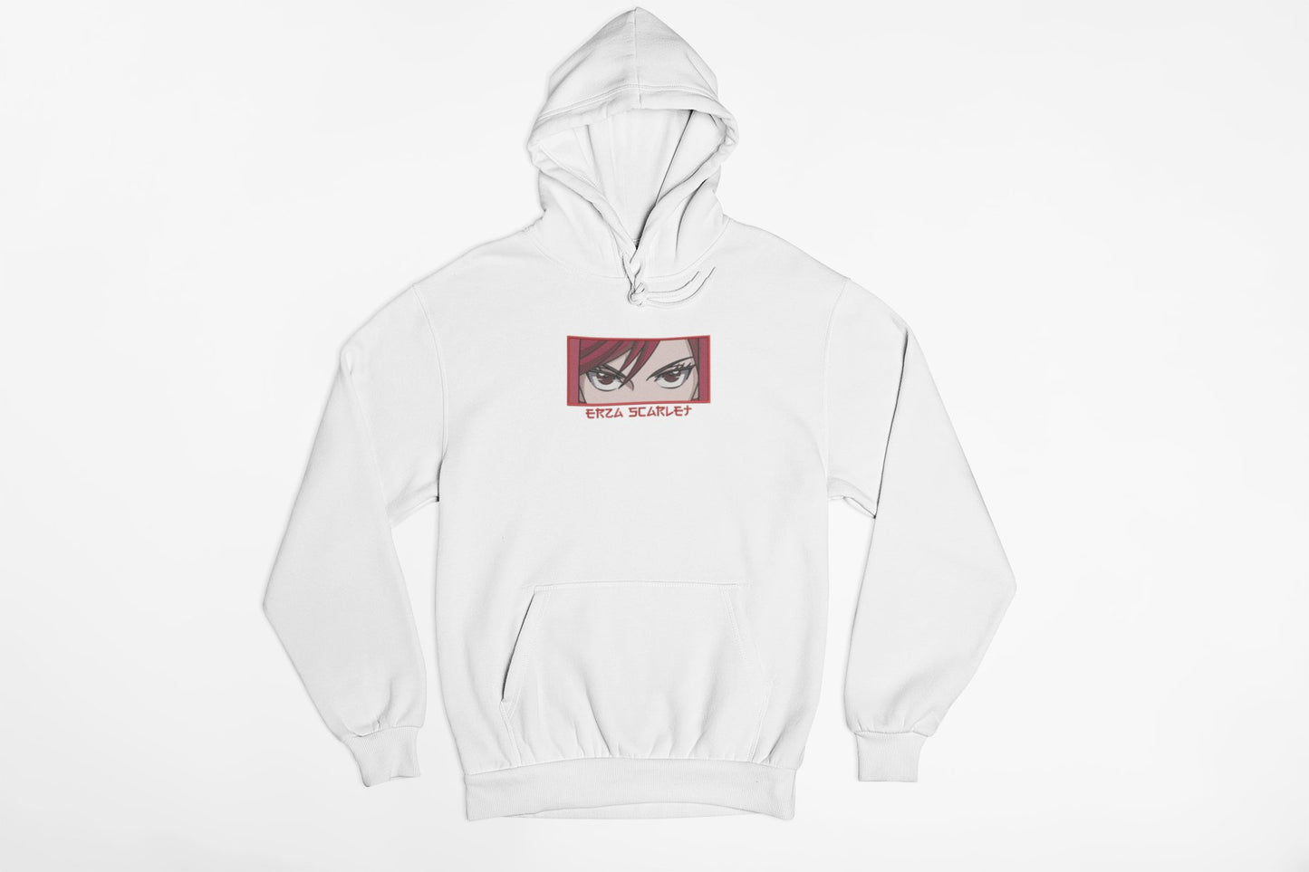 Portrait Erza Scarlet | Fairy Tail | Hoodie/Sweat brodé - Sowelldesign