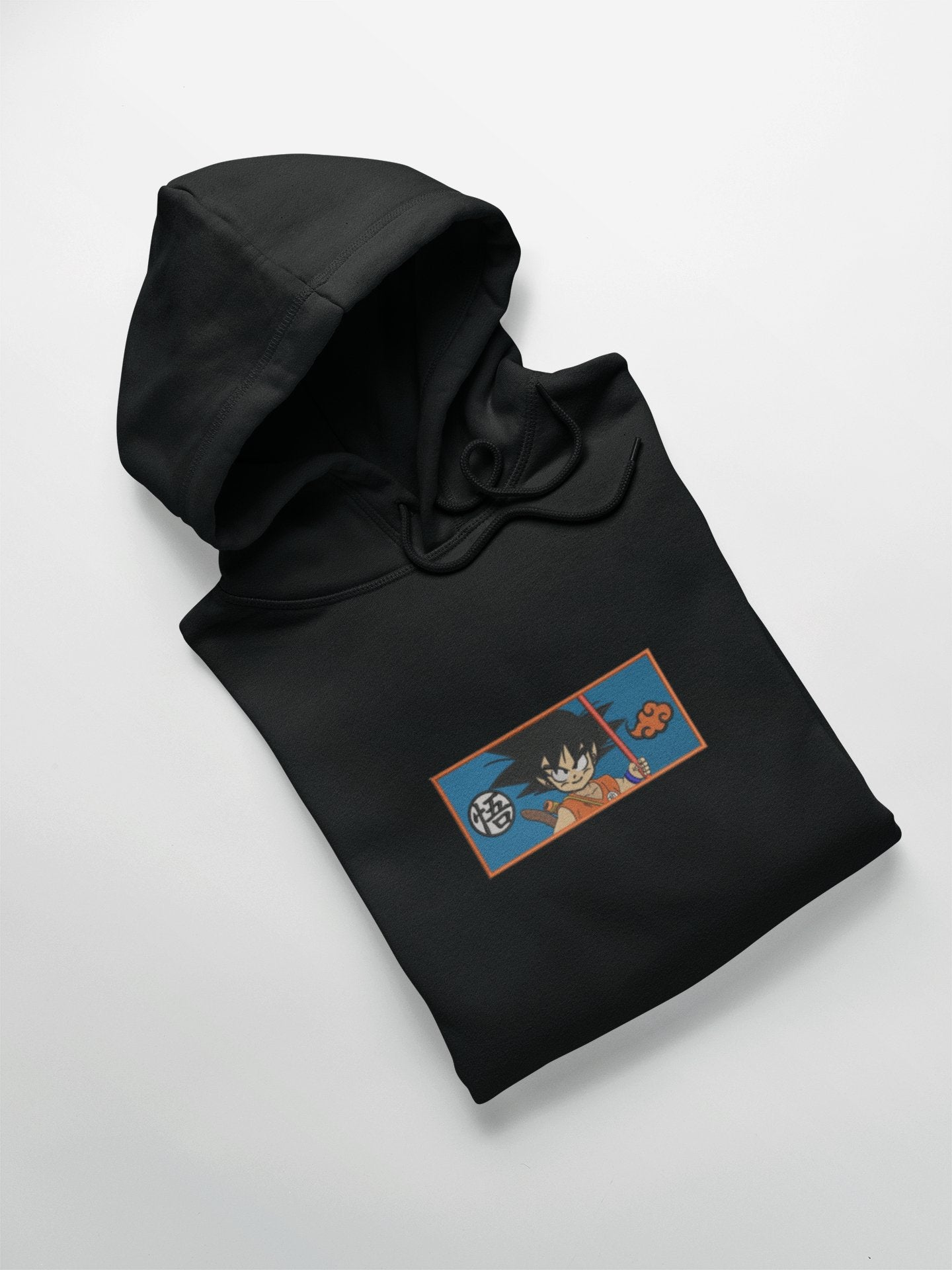 Portrait Little Goku | Dragon Ball Z | Hoodie/Sweat brodé - Sowelldesign