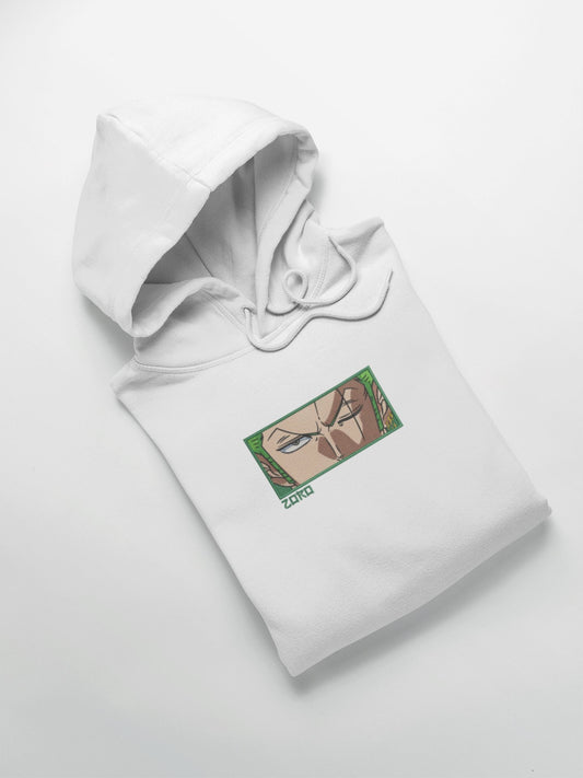 Portrait Roronoa Zoro | One Piece | Hoodie/Sweat brodé - Sowelldesign