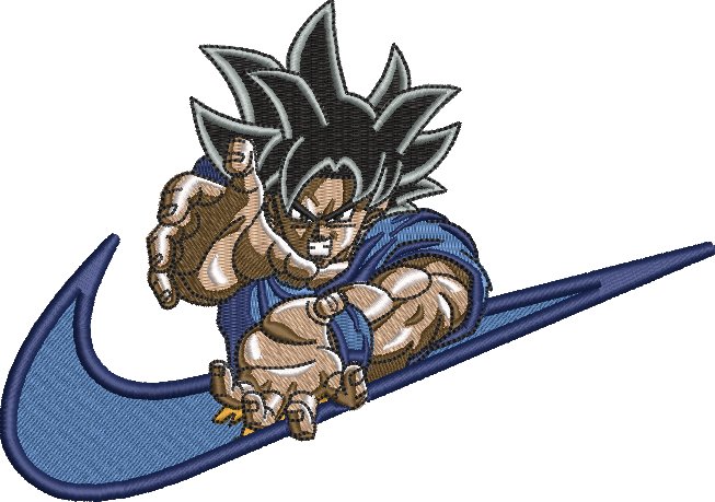 San Goku Bleu | Dragon Ball Z | Hoodie/Sweat brodé - Sowelldesign