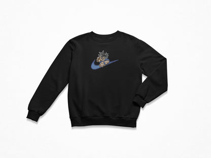 San Goku Bleu | Dragon Ball Z | Hoodie/Sweat brodé - Sowelldesign