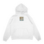 Sweat capuche blanc unisexe brodé avec un design inspiré de nami (One Piece), style anime japonais tendance