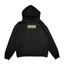Sweat capuche noir unisexe brodé avec un design inspiré de zoro roronoa (One Piece), style anime japonais tendance