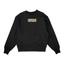 Sweat col rond noir unisexe brodé avec un design inspiré de zoro roronoa (One Piece), style anime japonais tendance