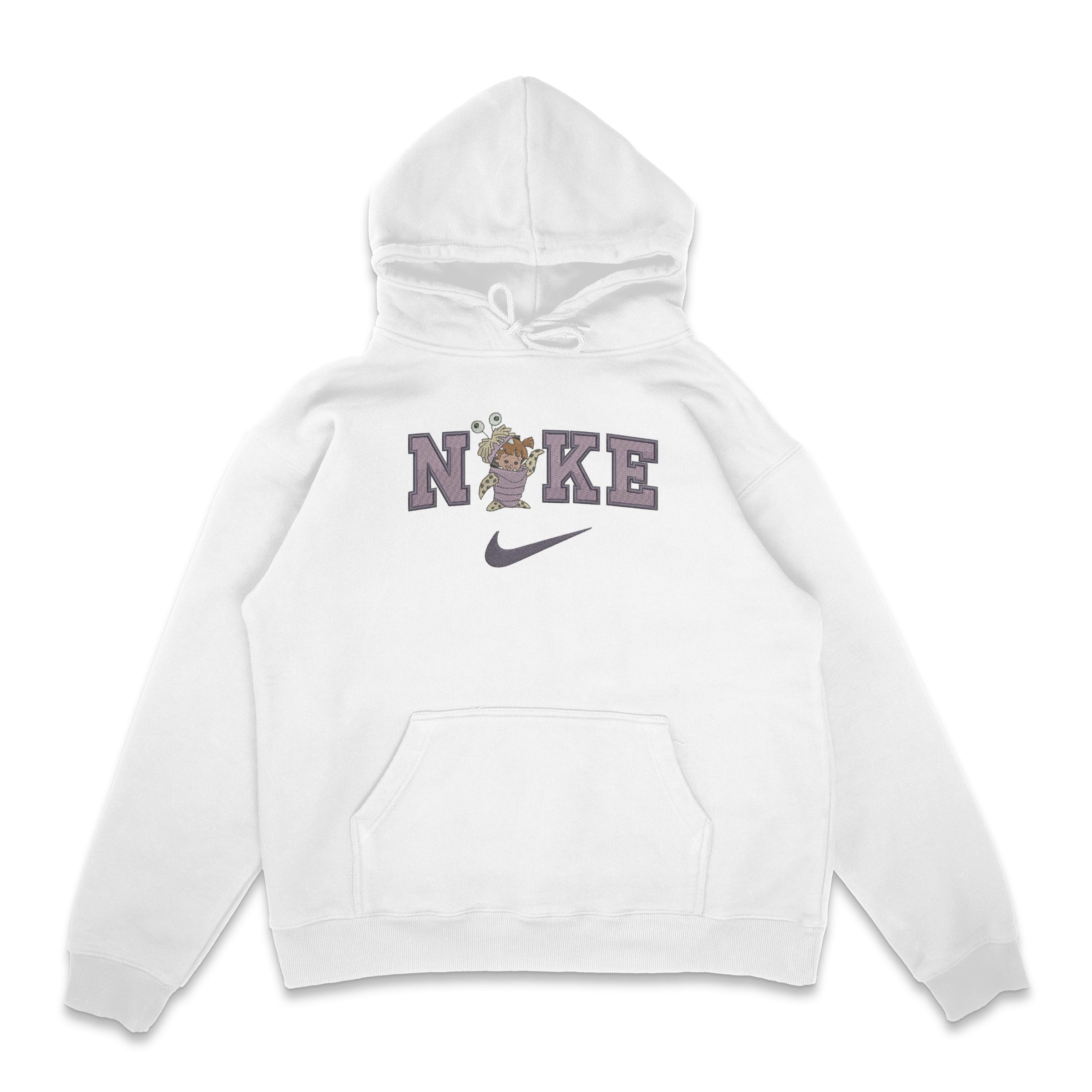 Sweat brodé Matching Bouh - Monstres & Cie