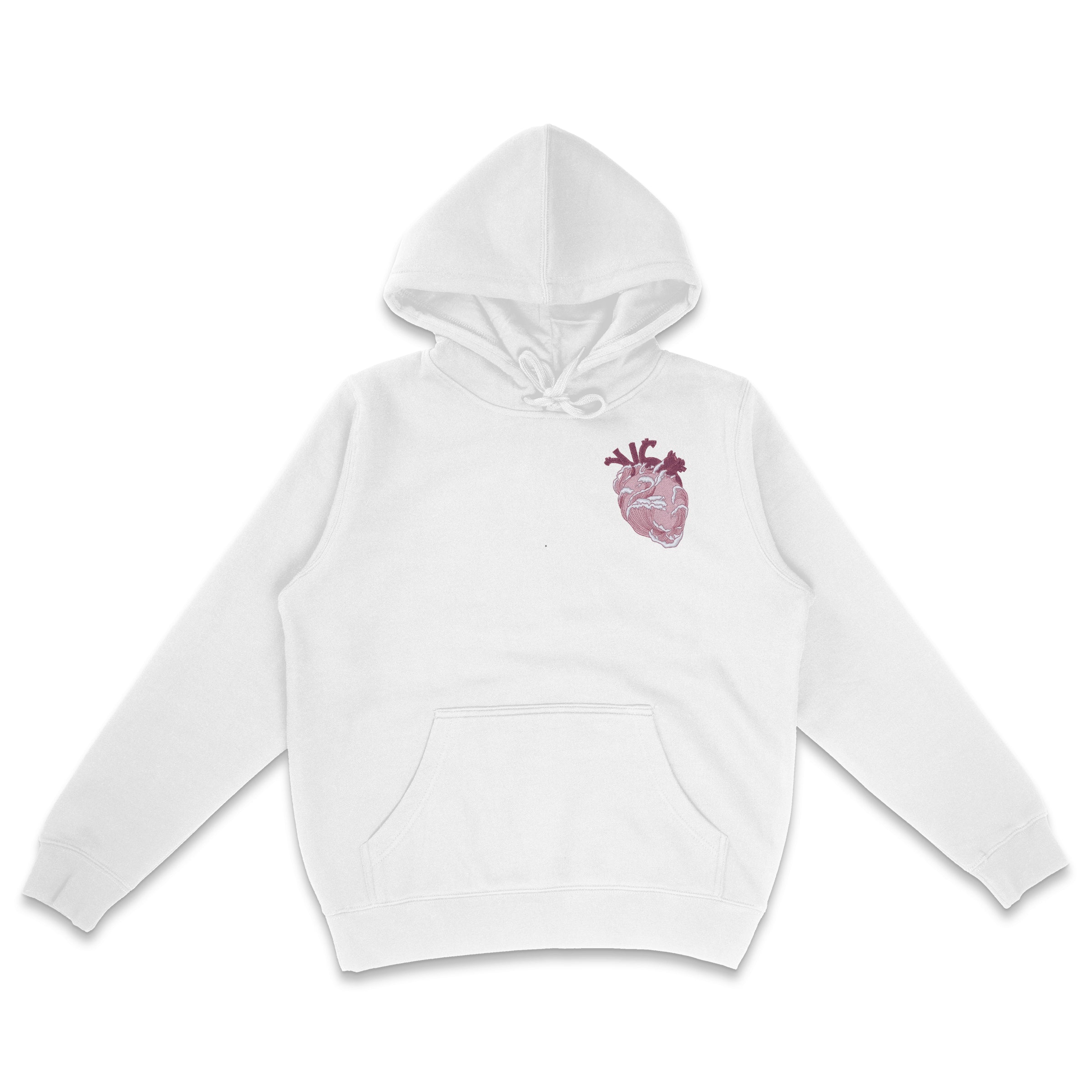 Sweat brodé Matching Pink Heart
