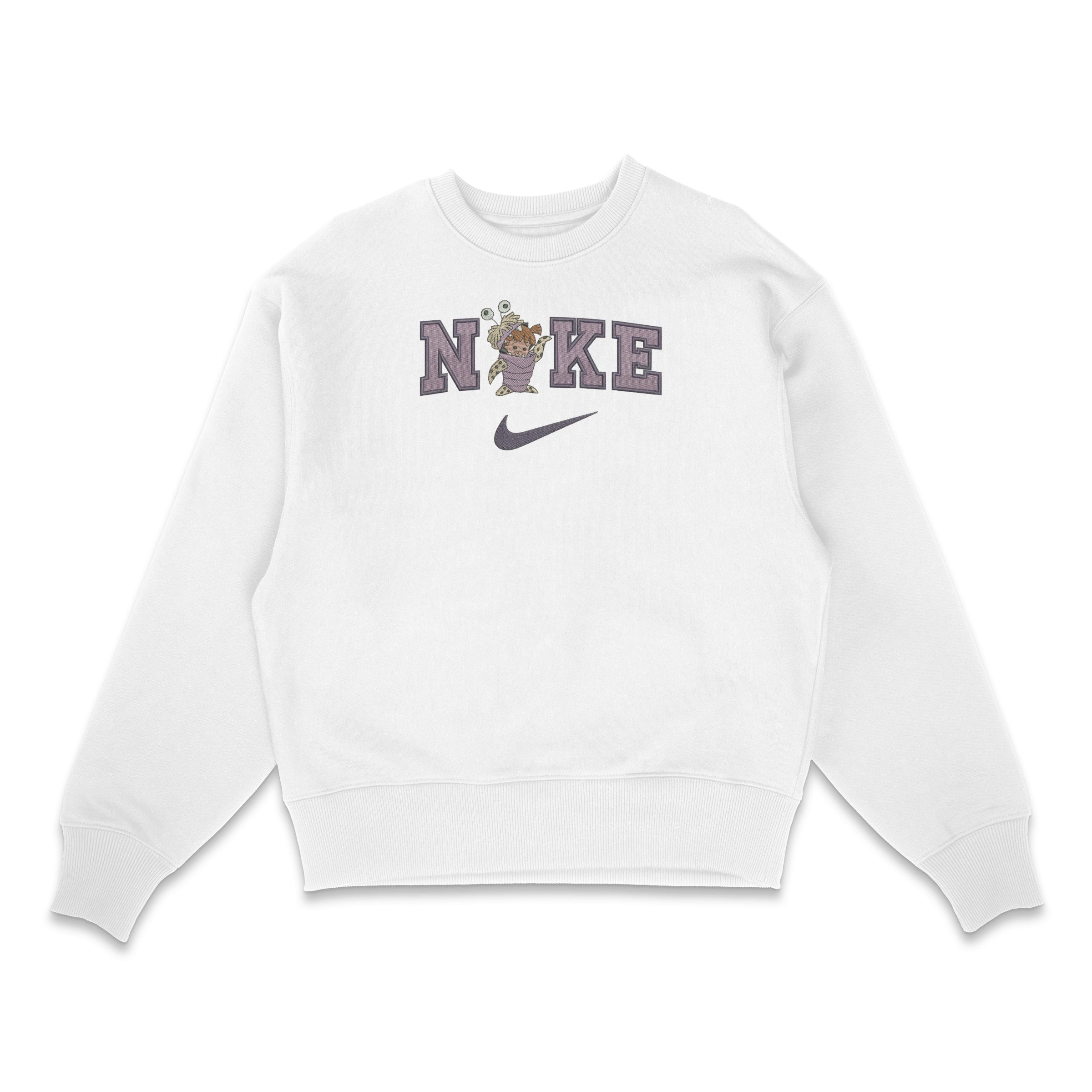 Sweat brodé Matching Bouh - Monstres & Cie