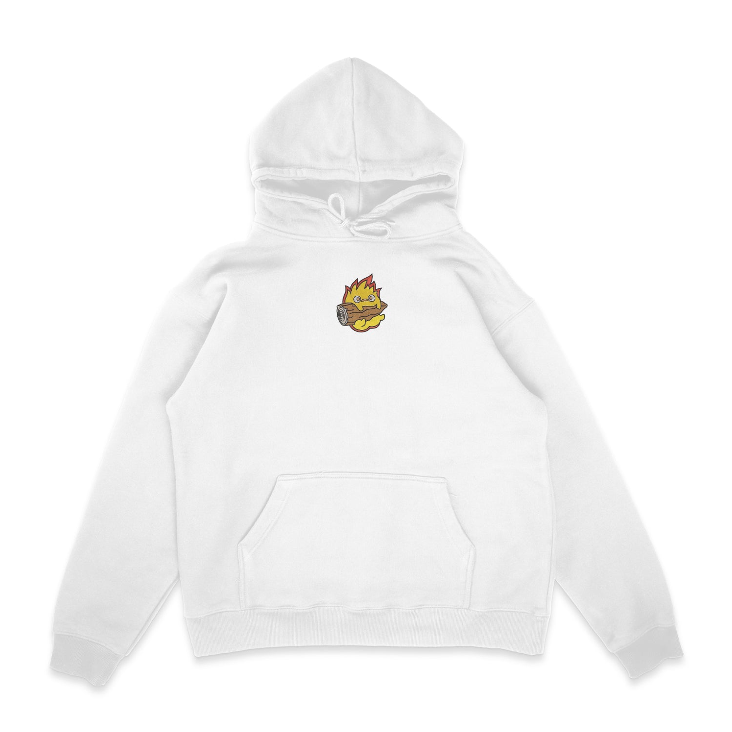 Sweat brodé Calcifer - Le Château ambulant - Sowelldesign