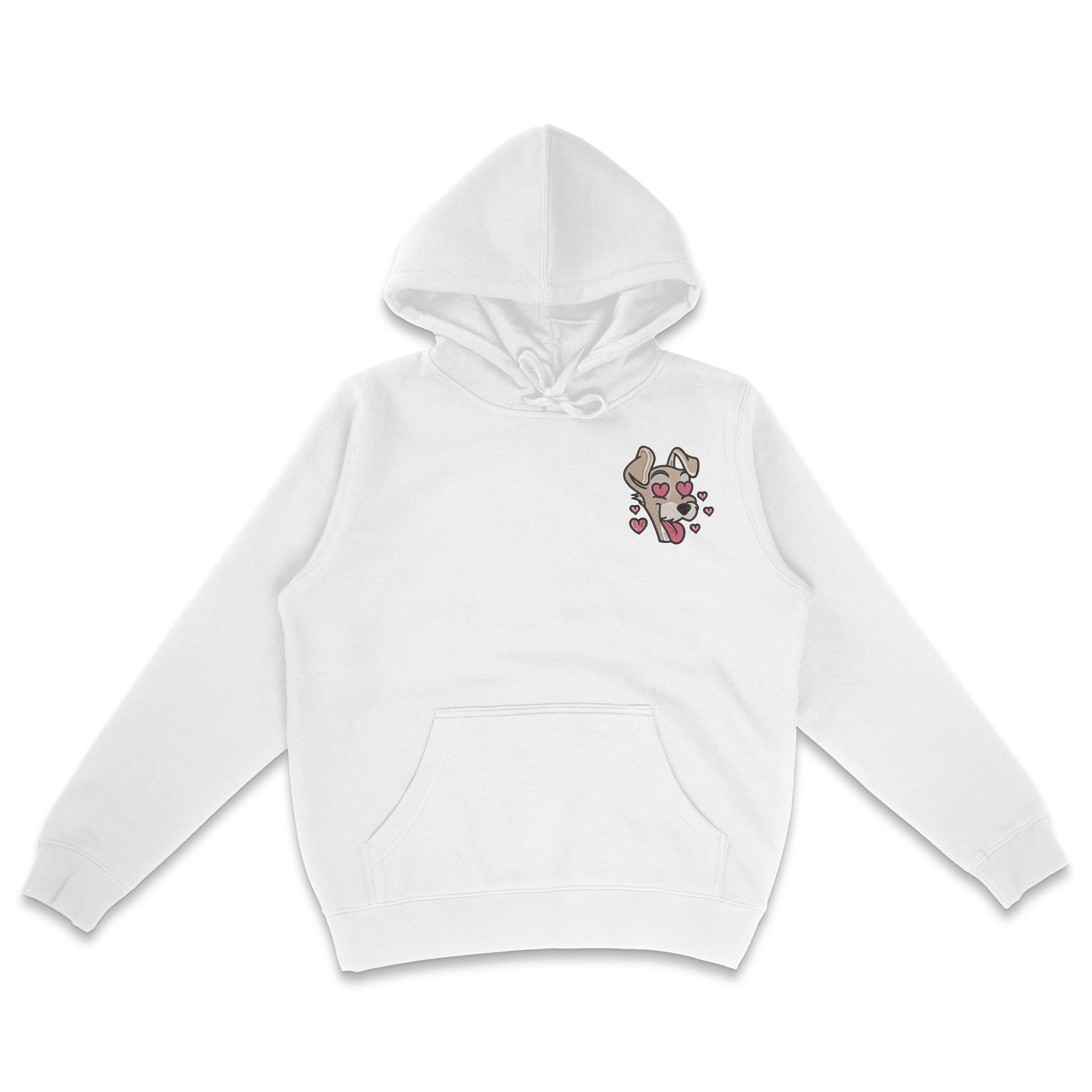 sweat capuche blanc clochard matching