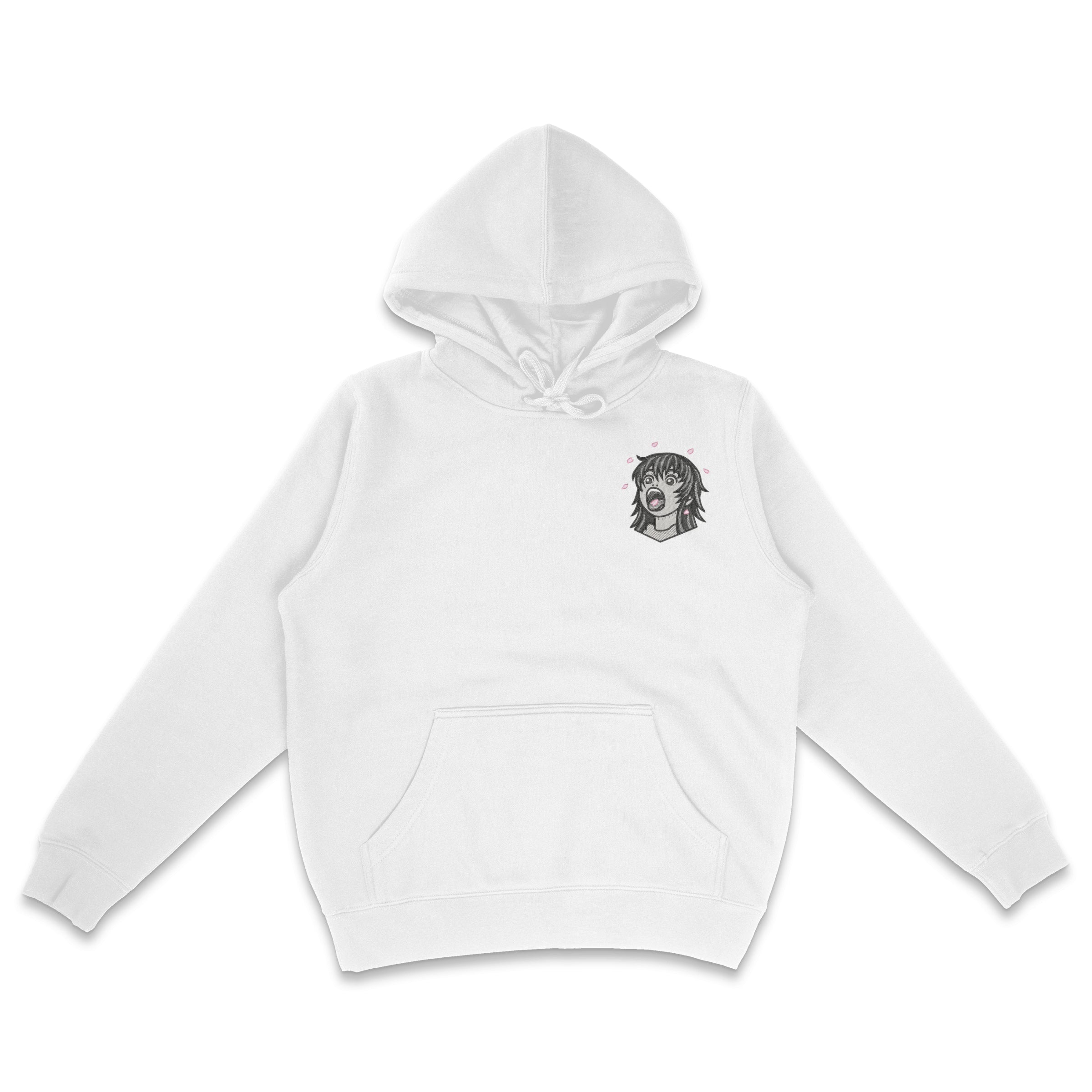 sweat a capuche blanc casca bersek