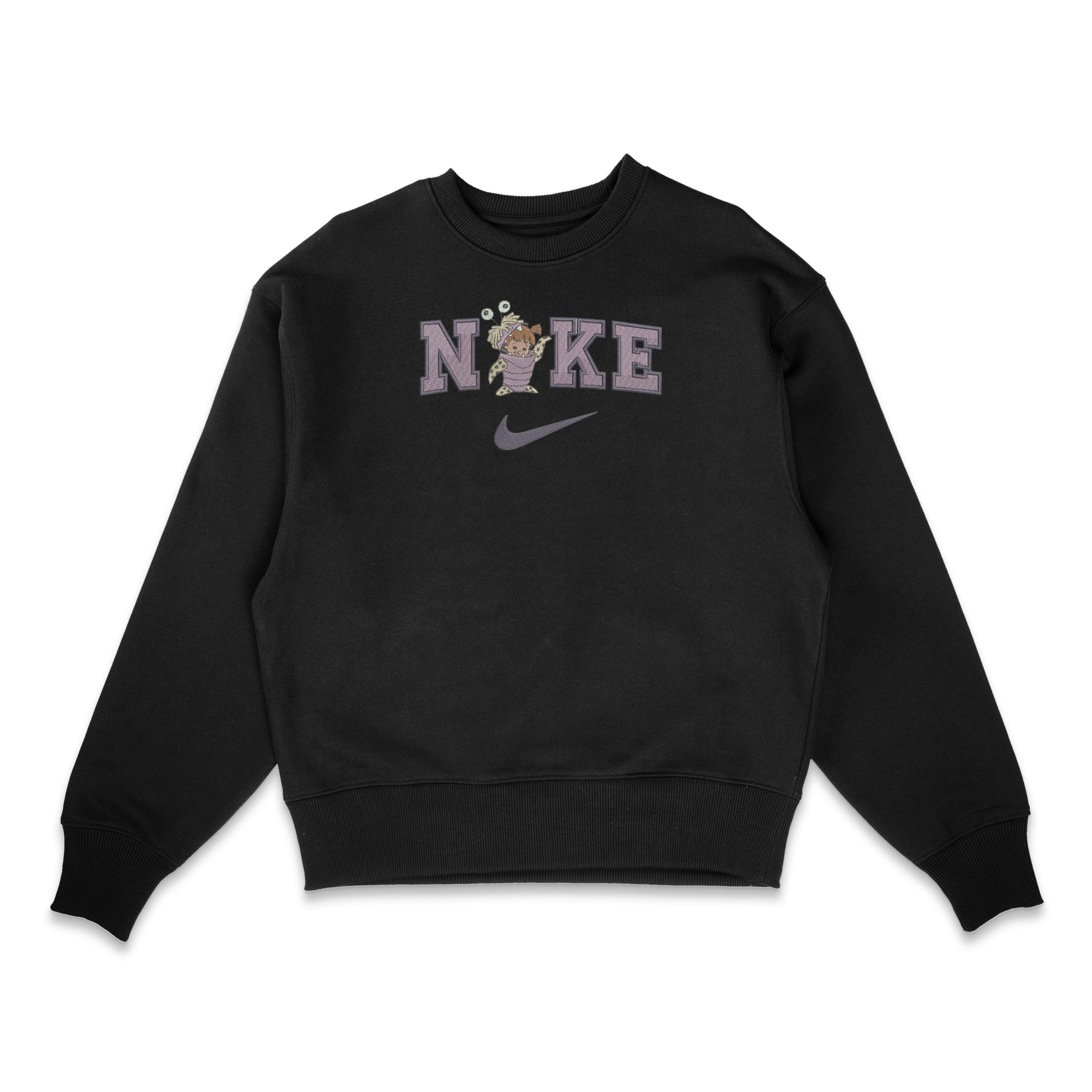 Sweat brodé Matching Bouh - Monstres & Cie