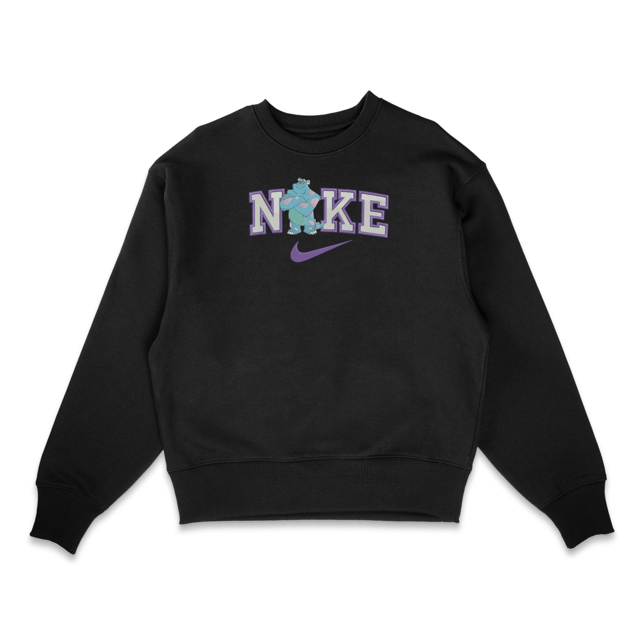 Sweat brodé Matching Sully - Monstres & Cie - Sowelldesign