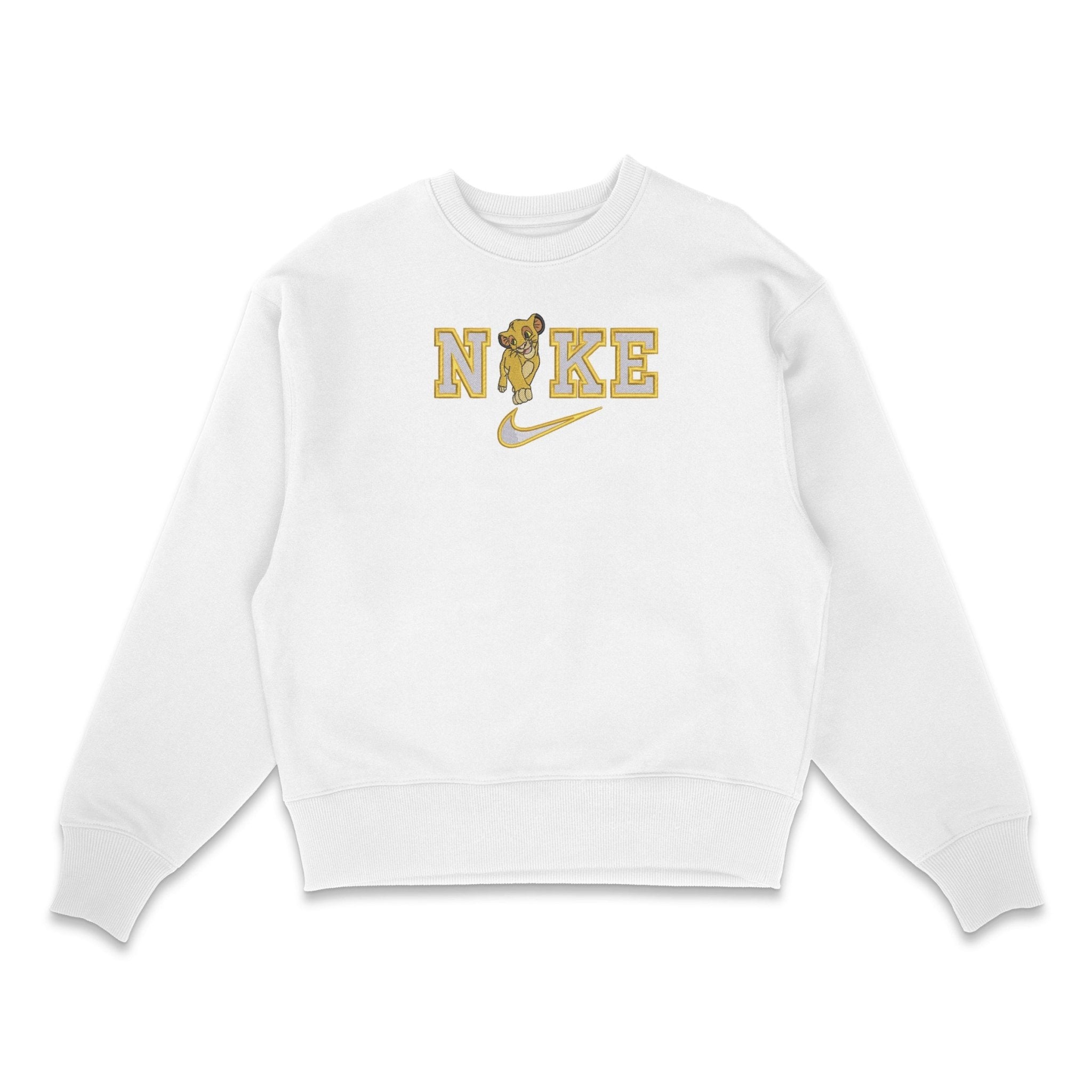 Sweat brodé Matching Simba - Le Roi lion - Sowelldesign